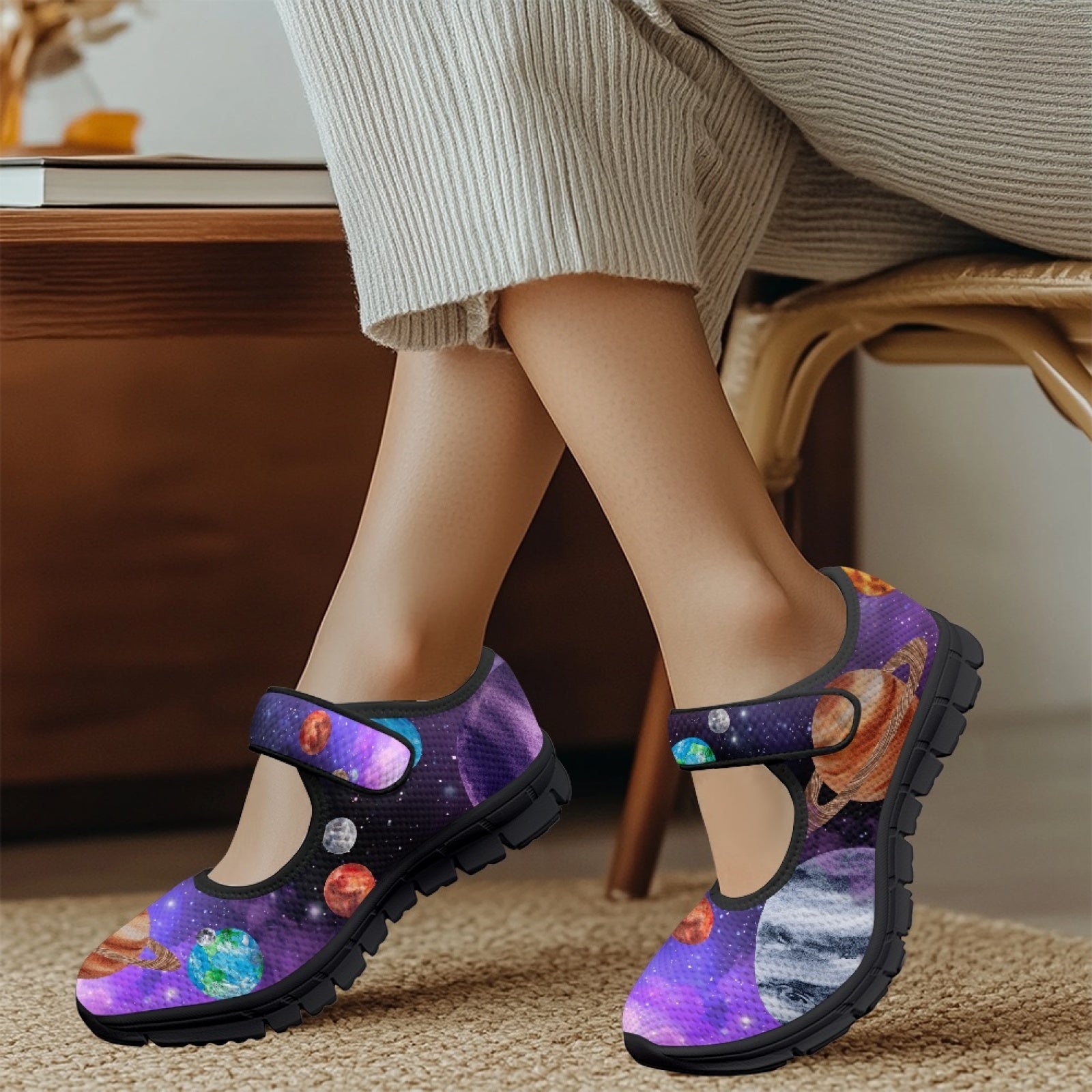 Planets - Mary Jane Shoes