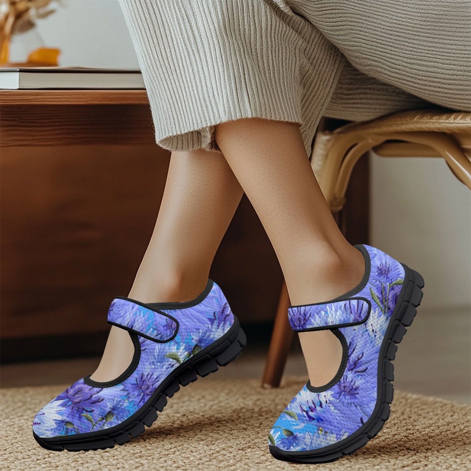 Cornflower - Mary Jane Shoes