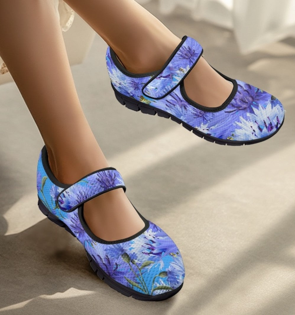 Cornflower - Mary Jane Shoes