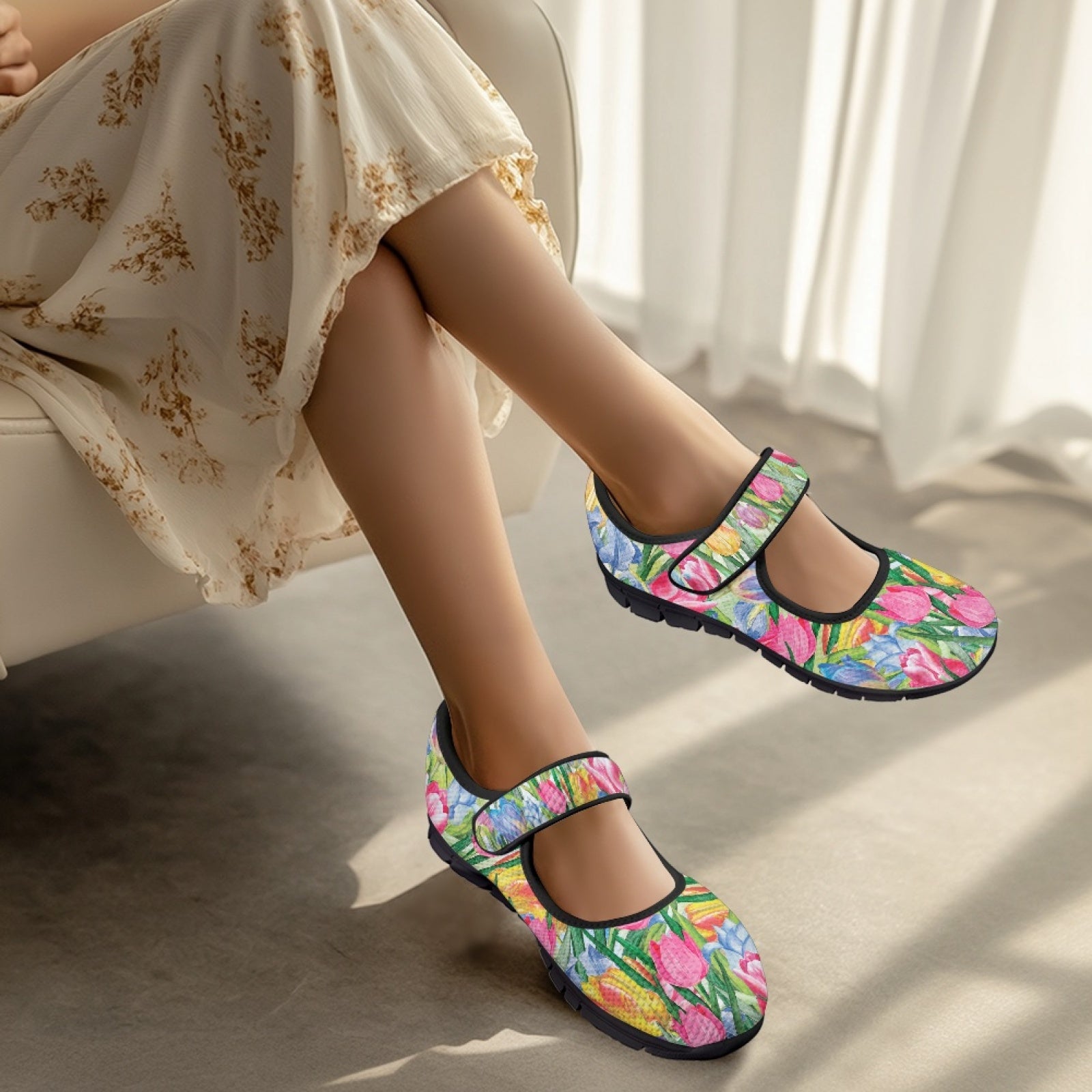 Tulips - Mary Jane Shoes