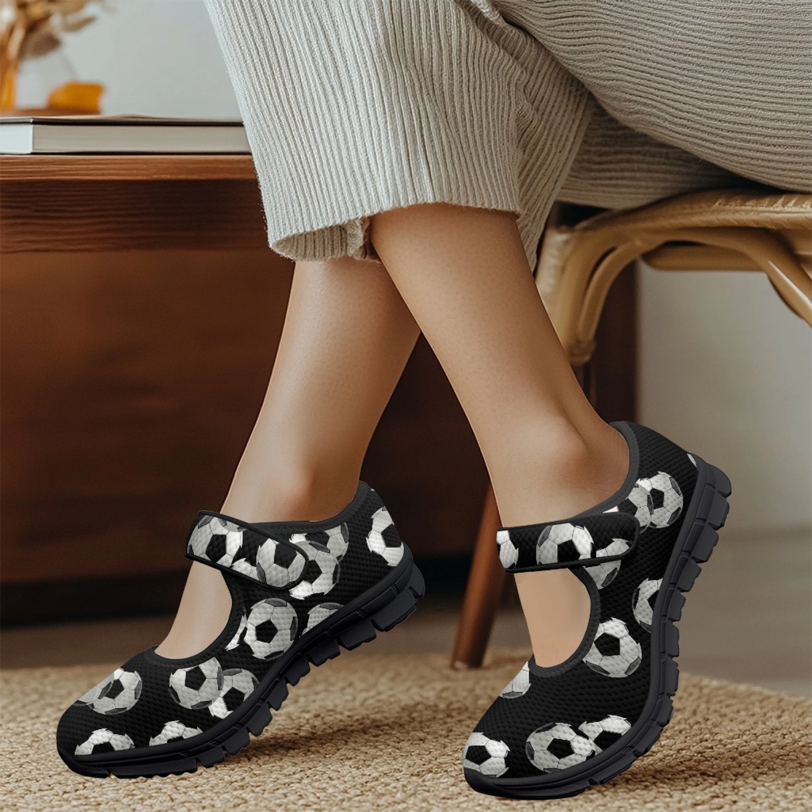Soccer - Mary Jane Shoes