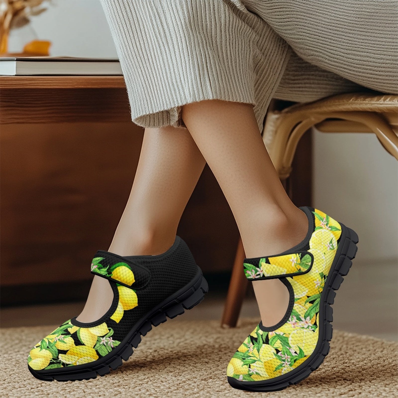 Lemon - Mary Jane Shoes