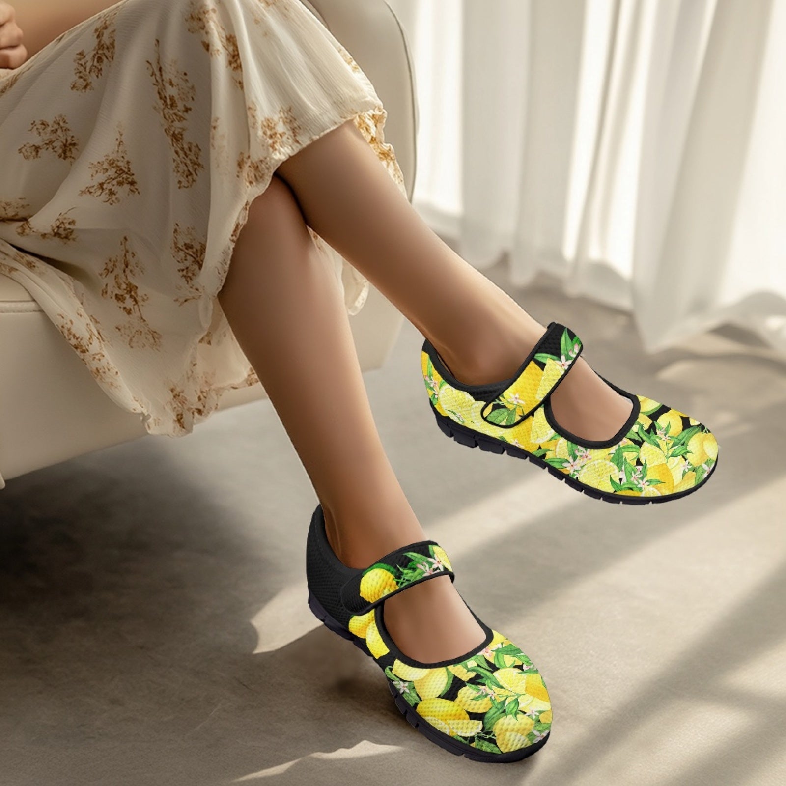 Lemon - Mary Jane Shoes