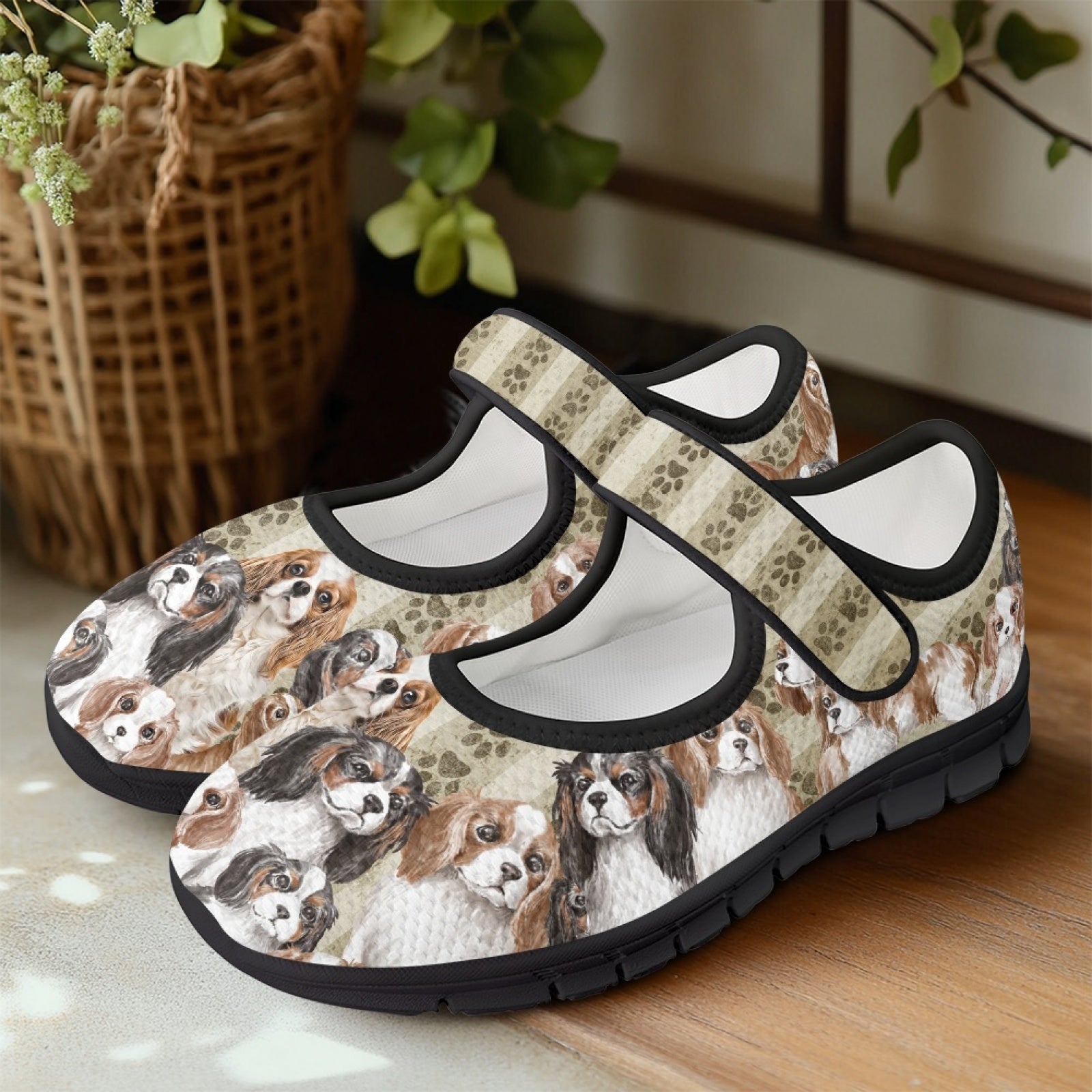 King Charles Cavalier - Mary Jane Shoes