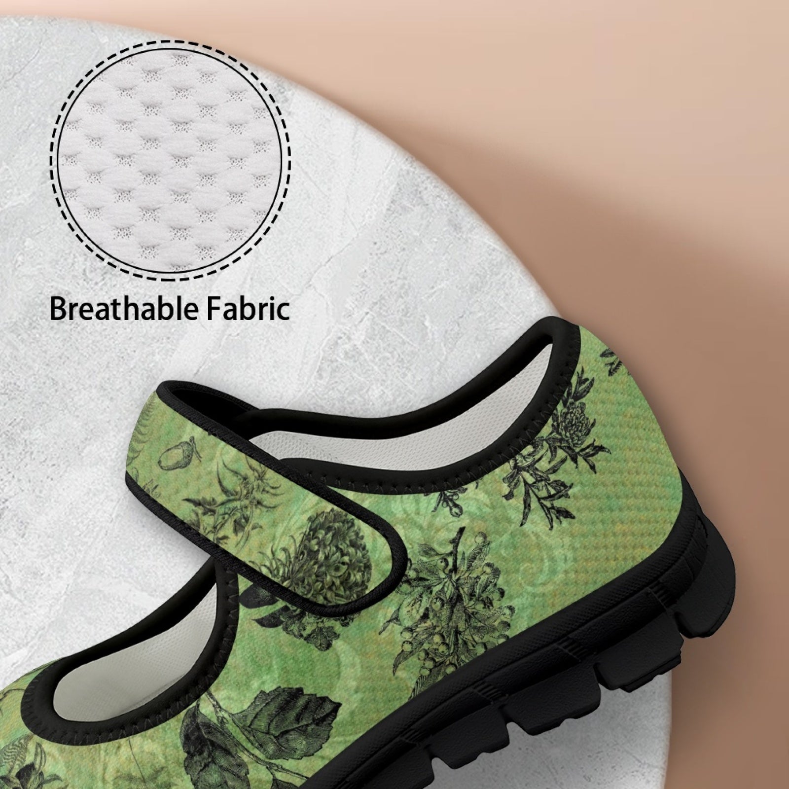 Vintage Botanical - Mary Jane Shoes