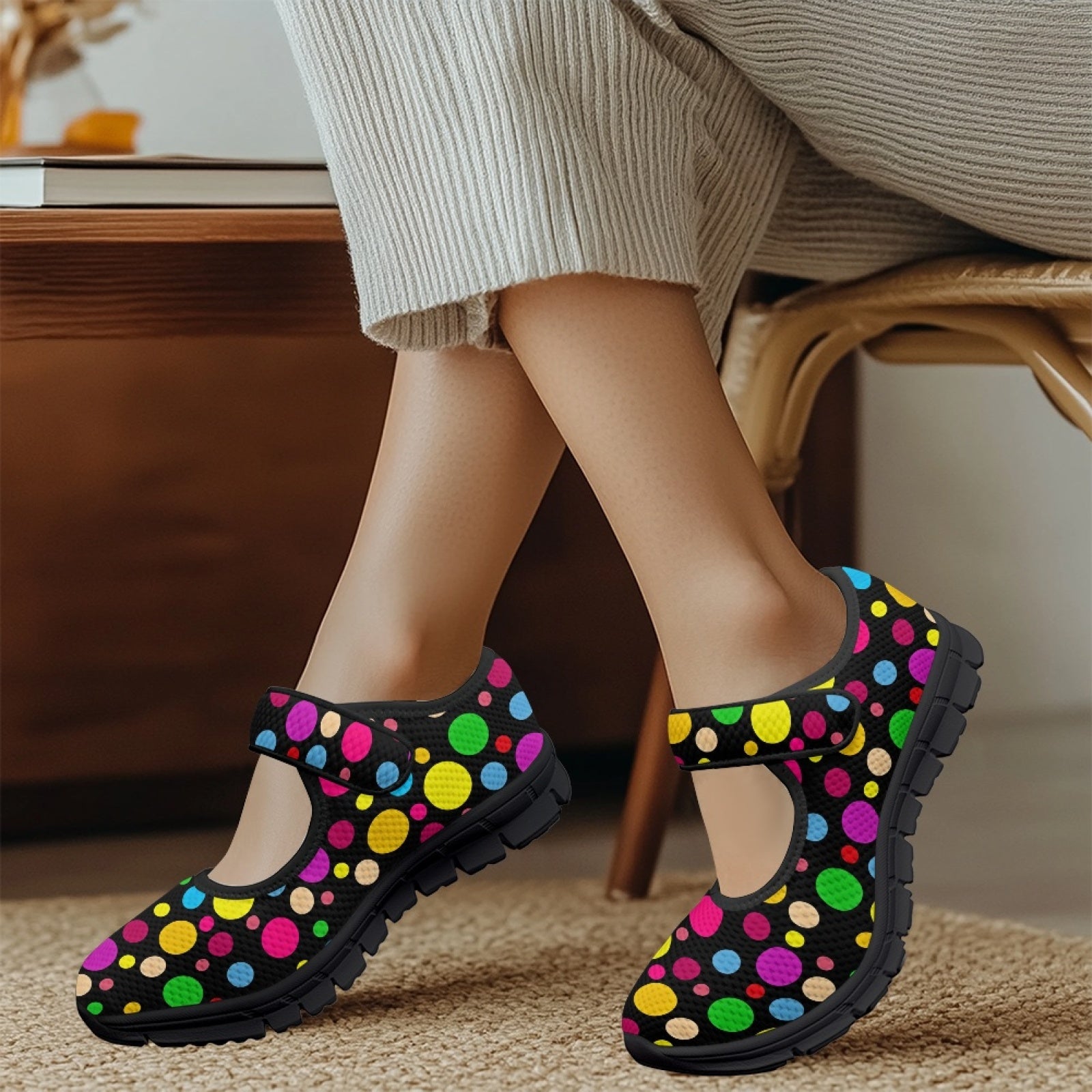 Spots - Mary Jane Shoes
