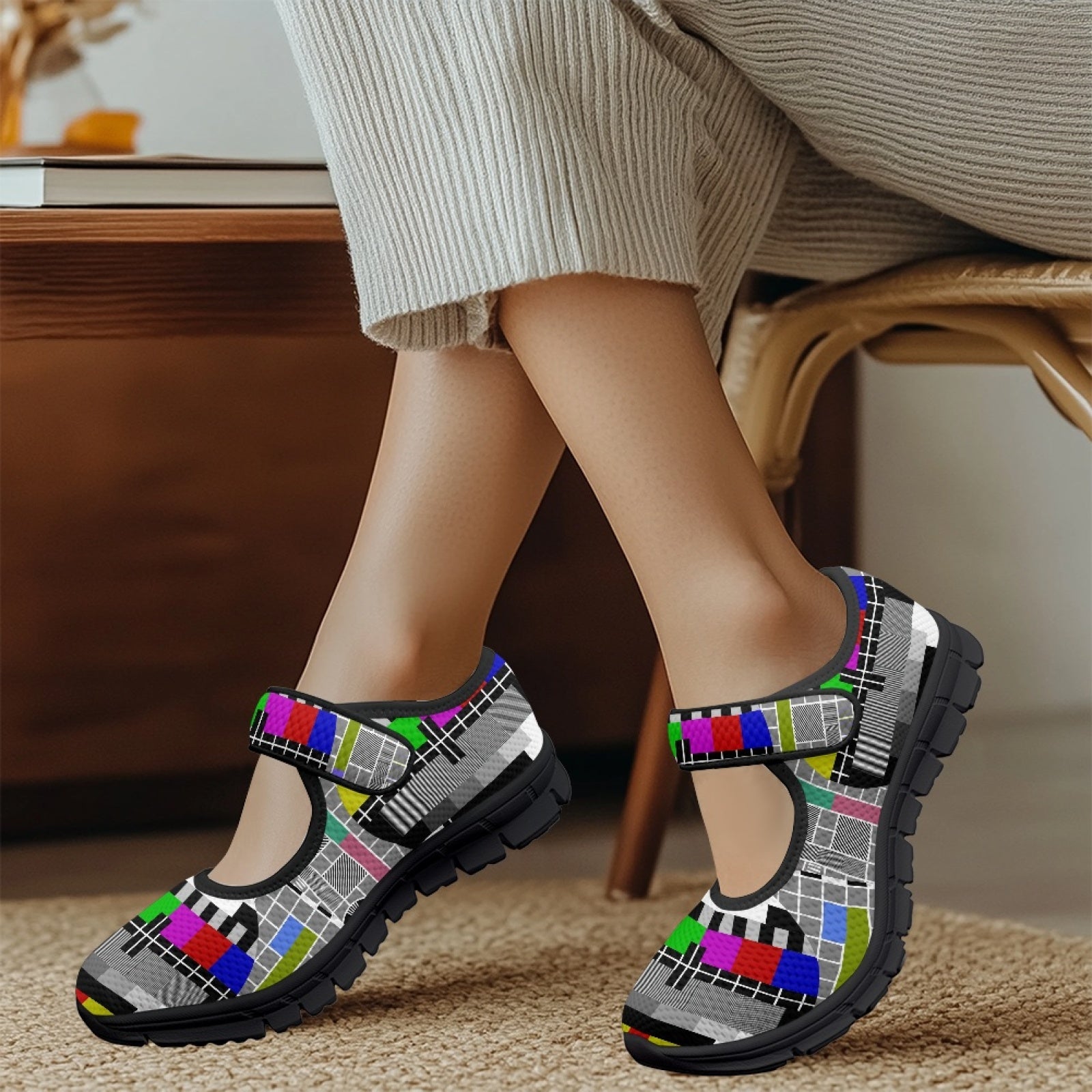 Test Pattern - Mary Jane Shoes