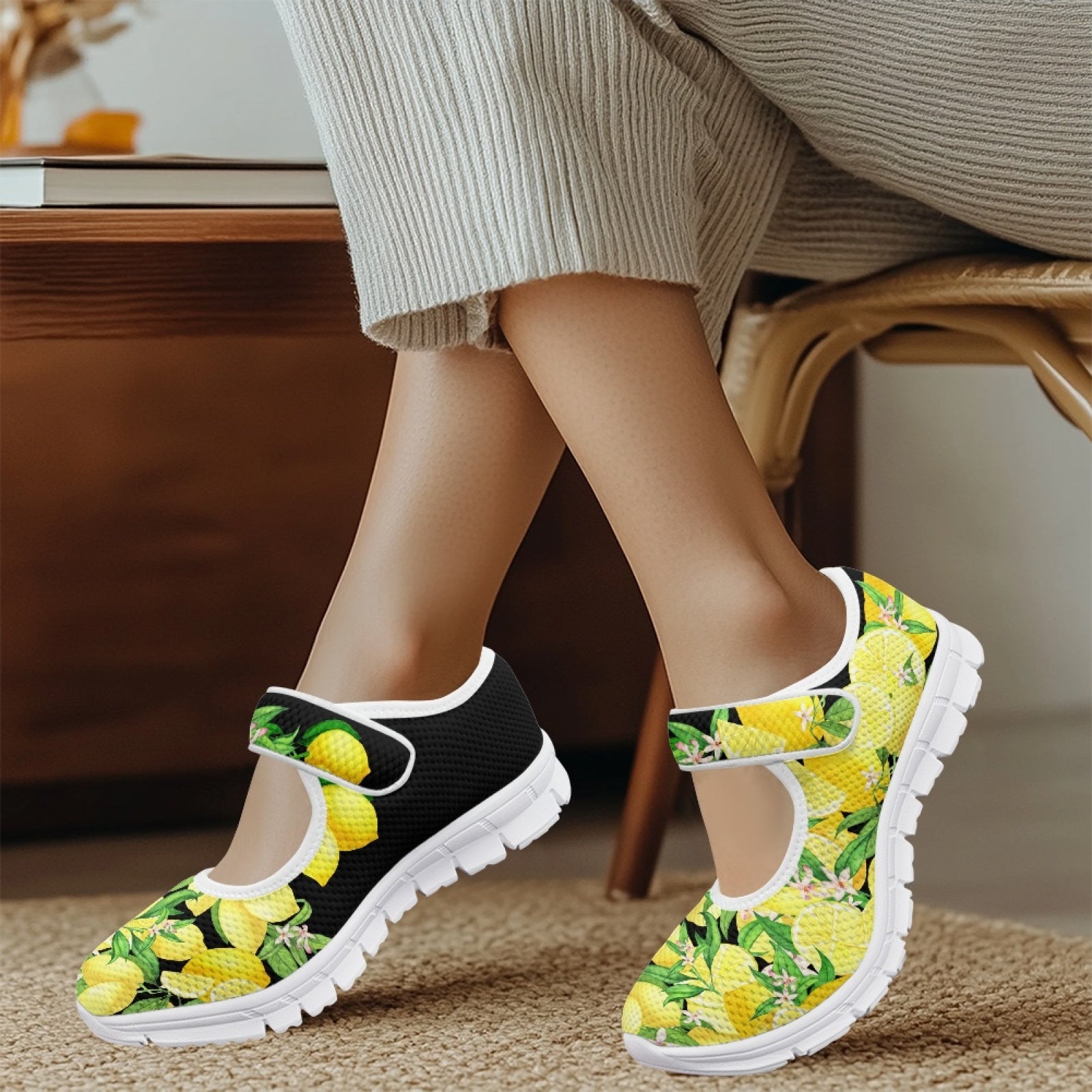Lemon - Mary Jane Shoes
