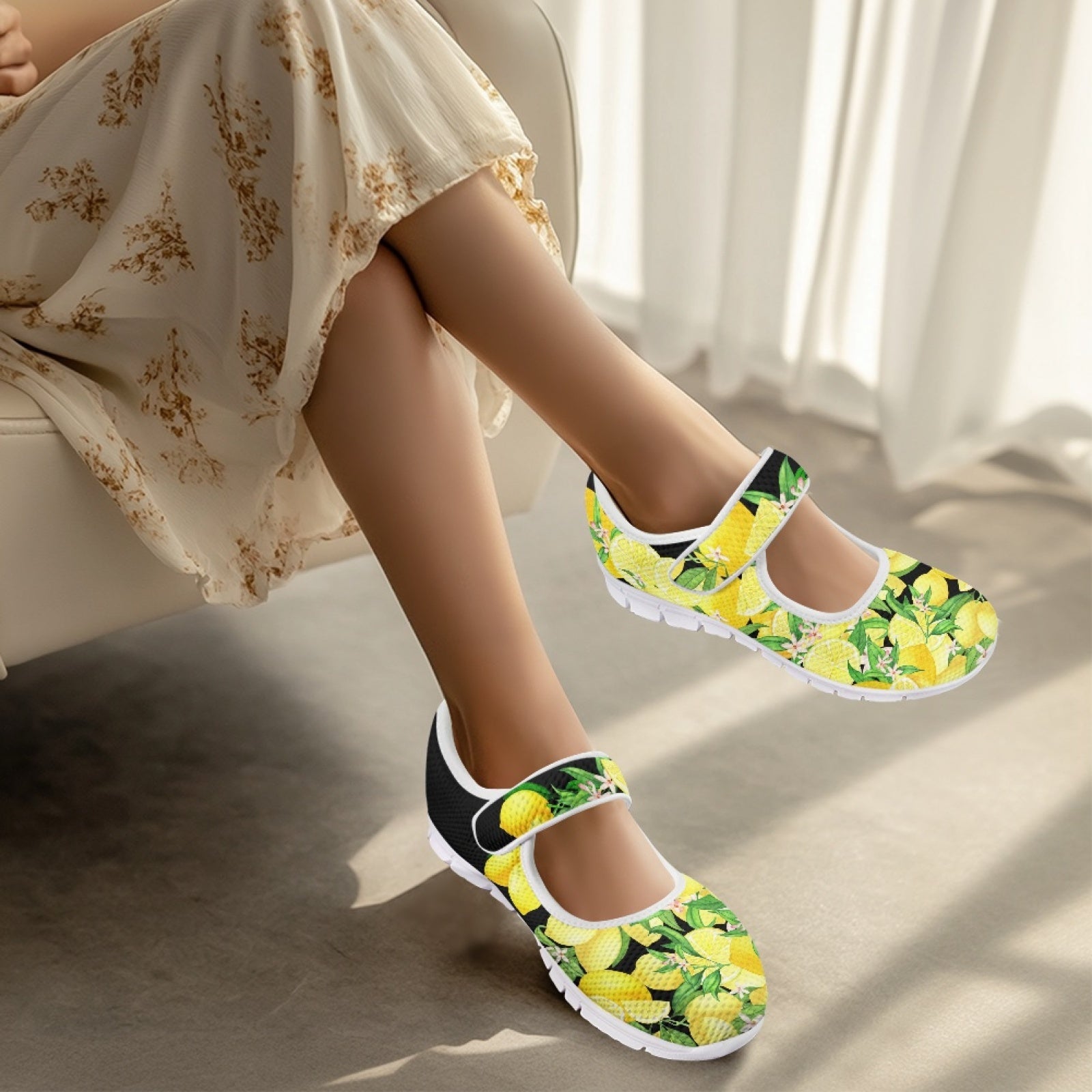 Lemon - Mary Jane Shoes