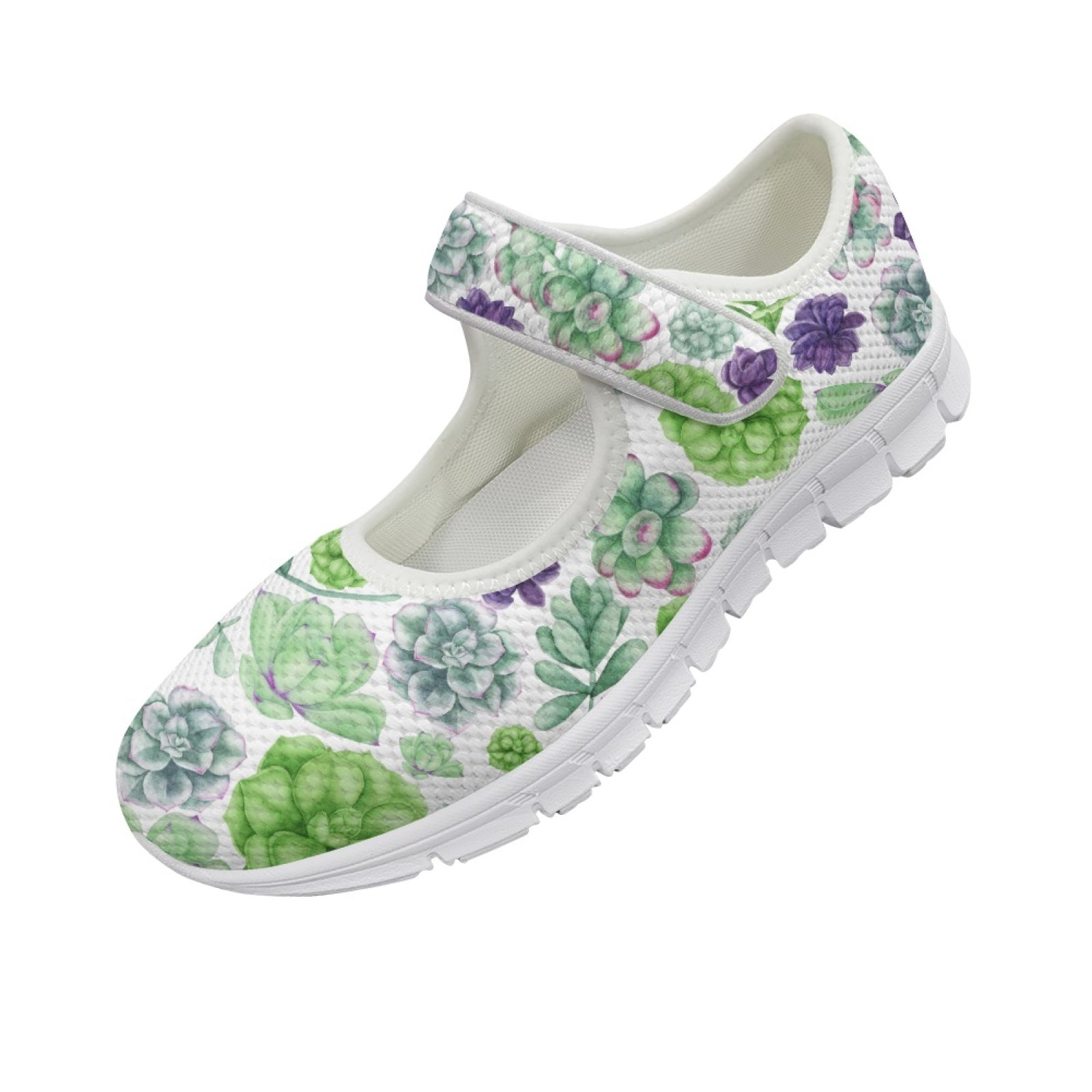 Succulents - Mary Jane Shoes