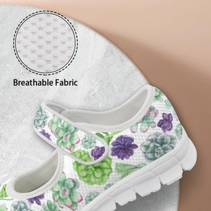 Succulents - Mary Jane Shoes
