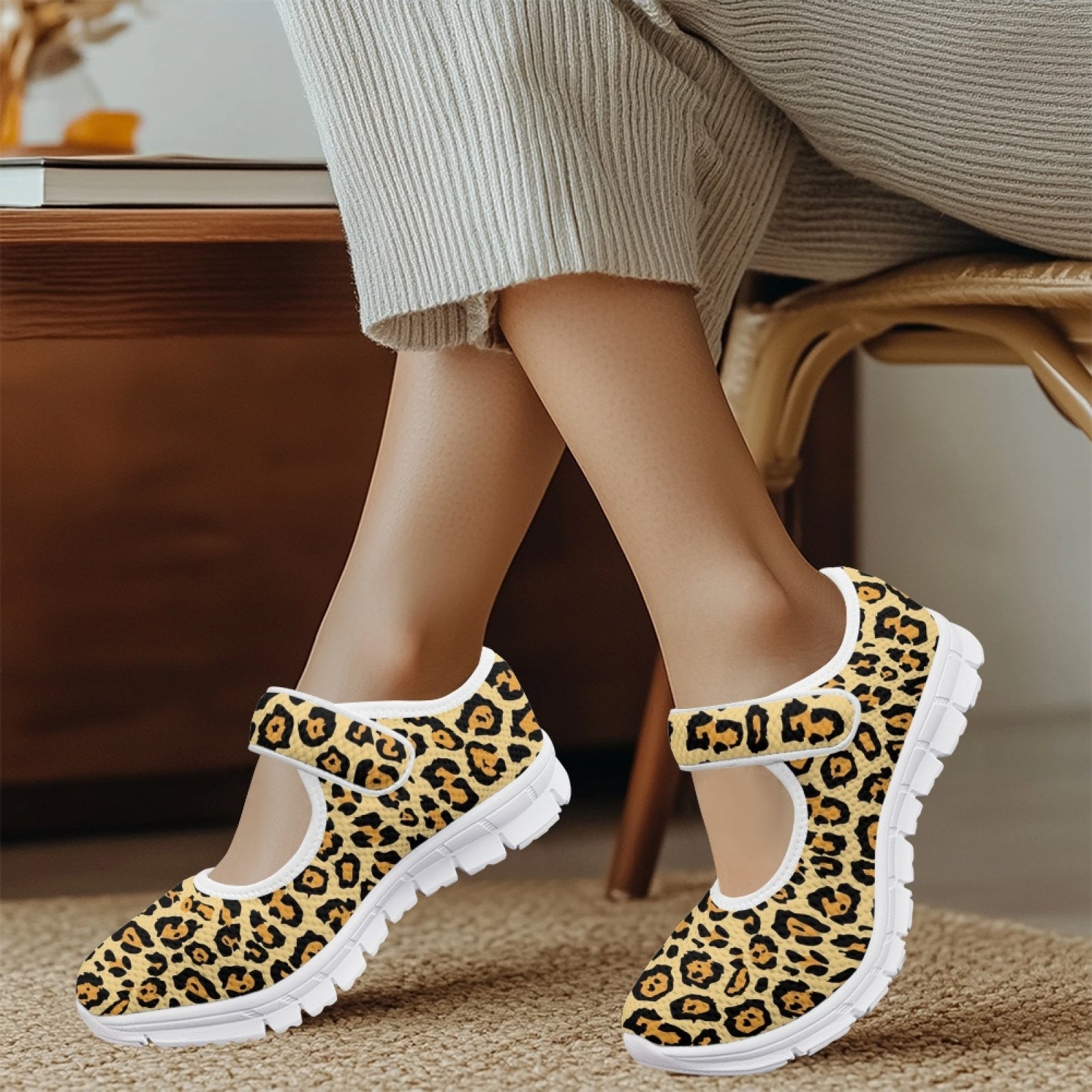 Leopard - Mary Jane Shoes