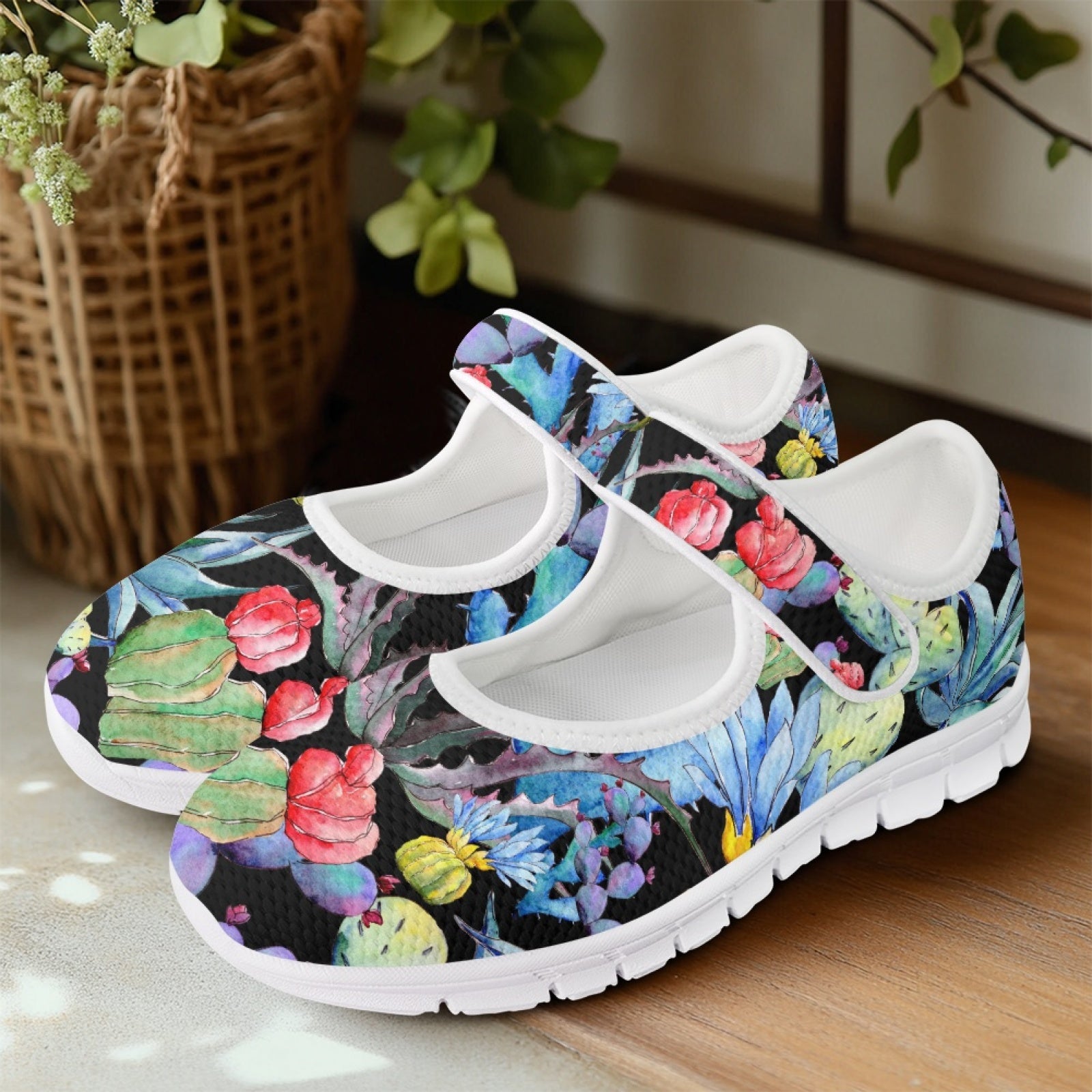 Cactus - Mary Jane Shoes