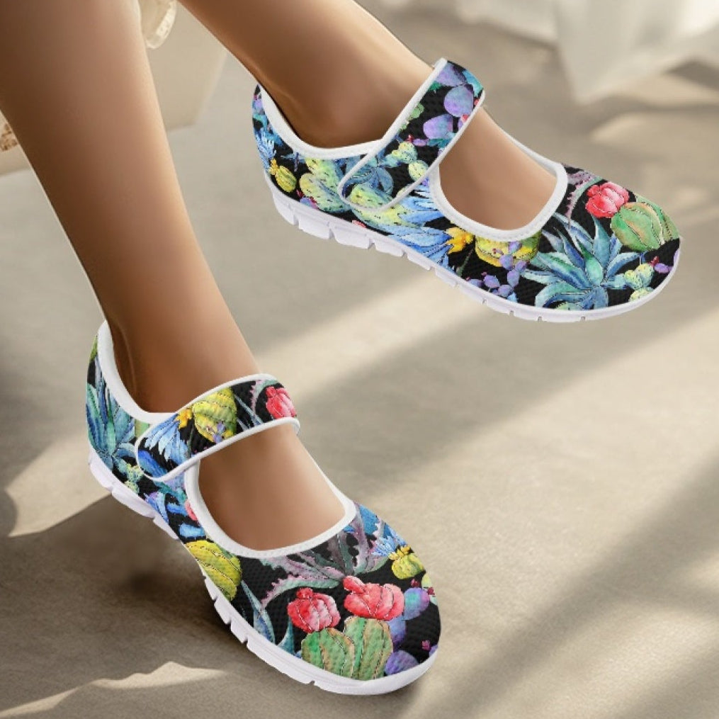 Cactus - Mary Jane Shoes