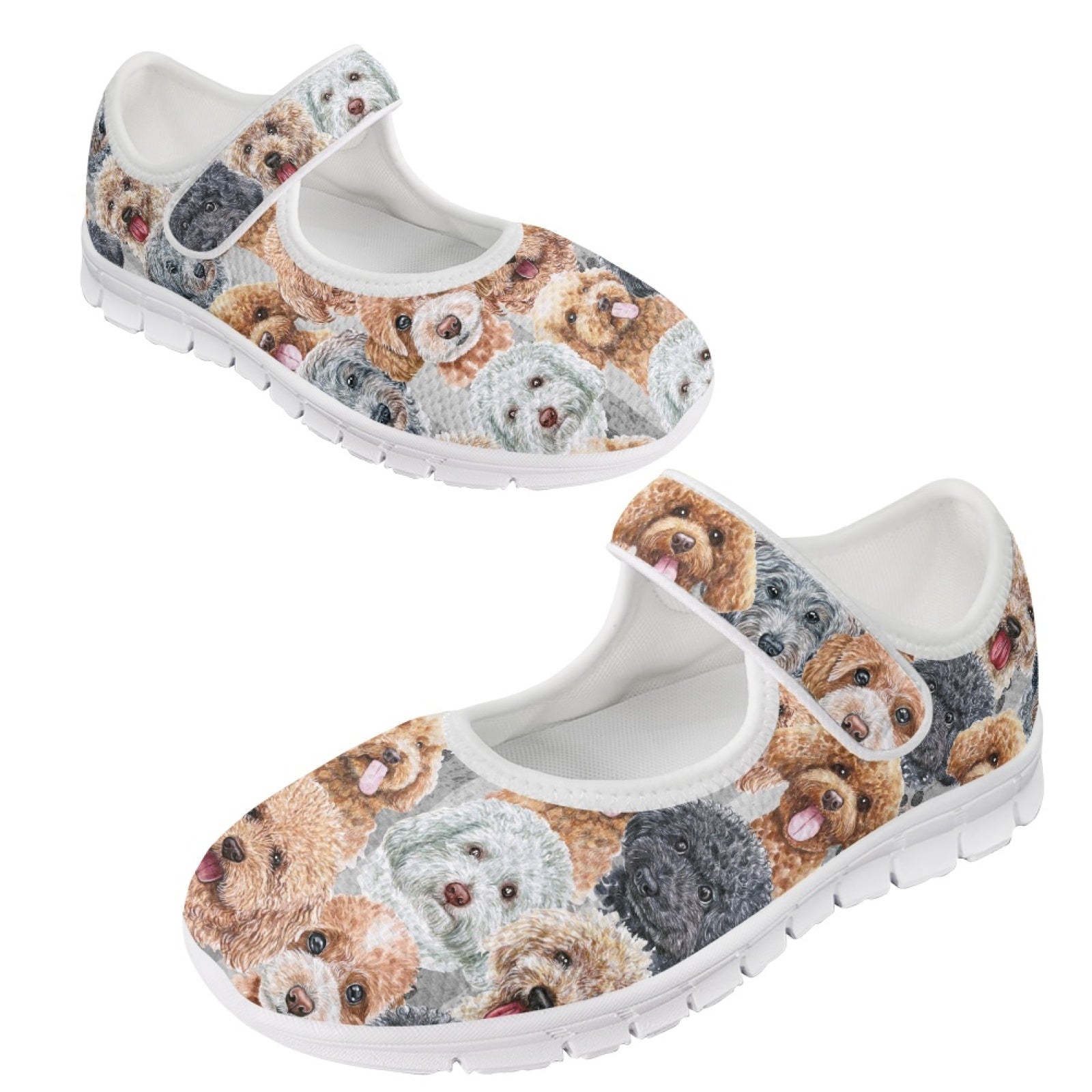 Poodle - Mary Jane Shoes