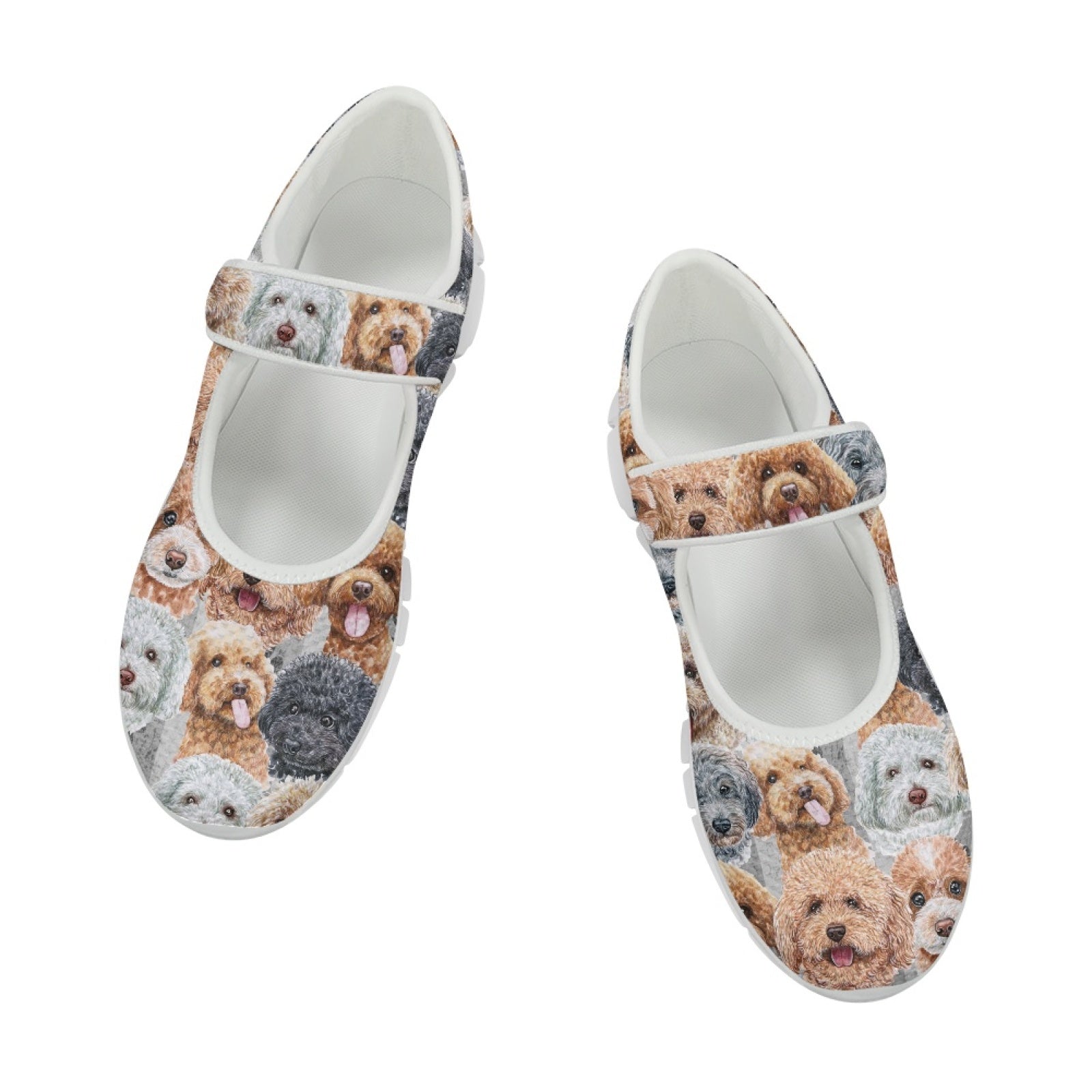 Poodle - Mary Jane Shoes
