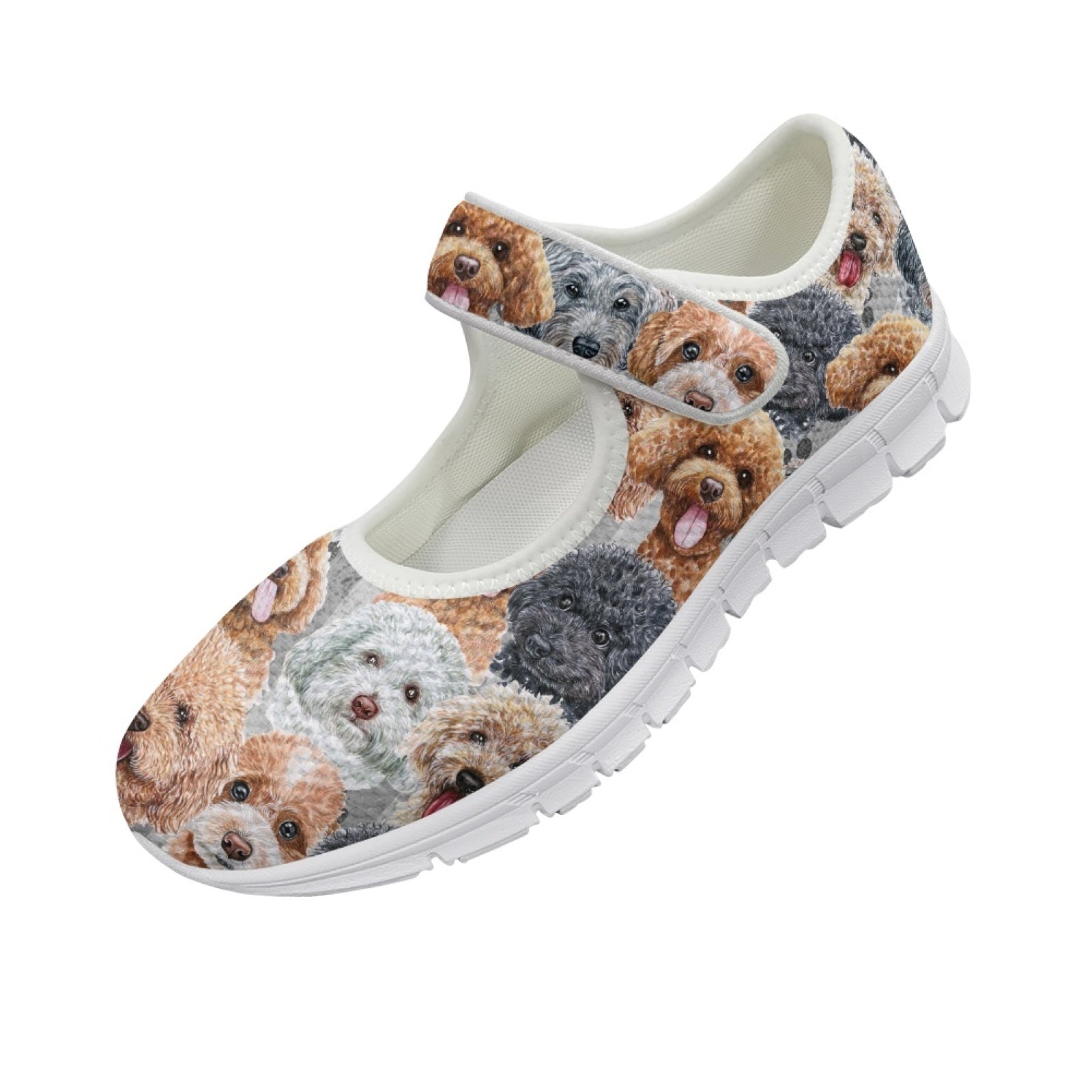 Poodle - Mary Jane Shoes