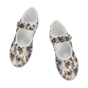 Siamese Cats - Mary Jane Shoes