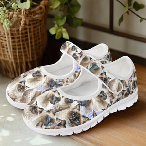 Siamese Cats - Mary Jane Shoes