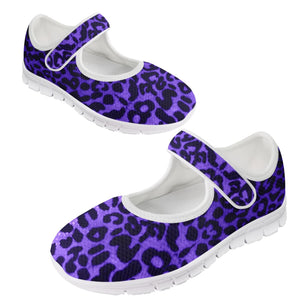 Leopard Purple - Mary Jane Shoes