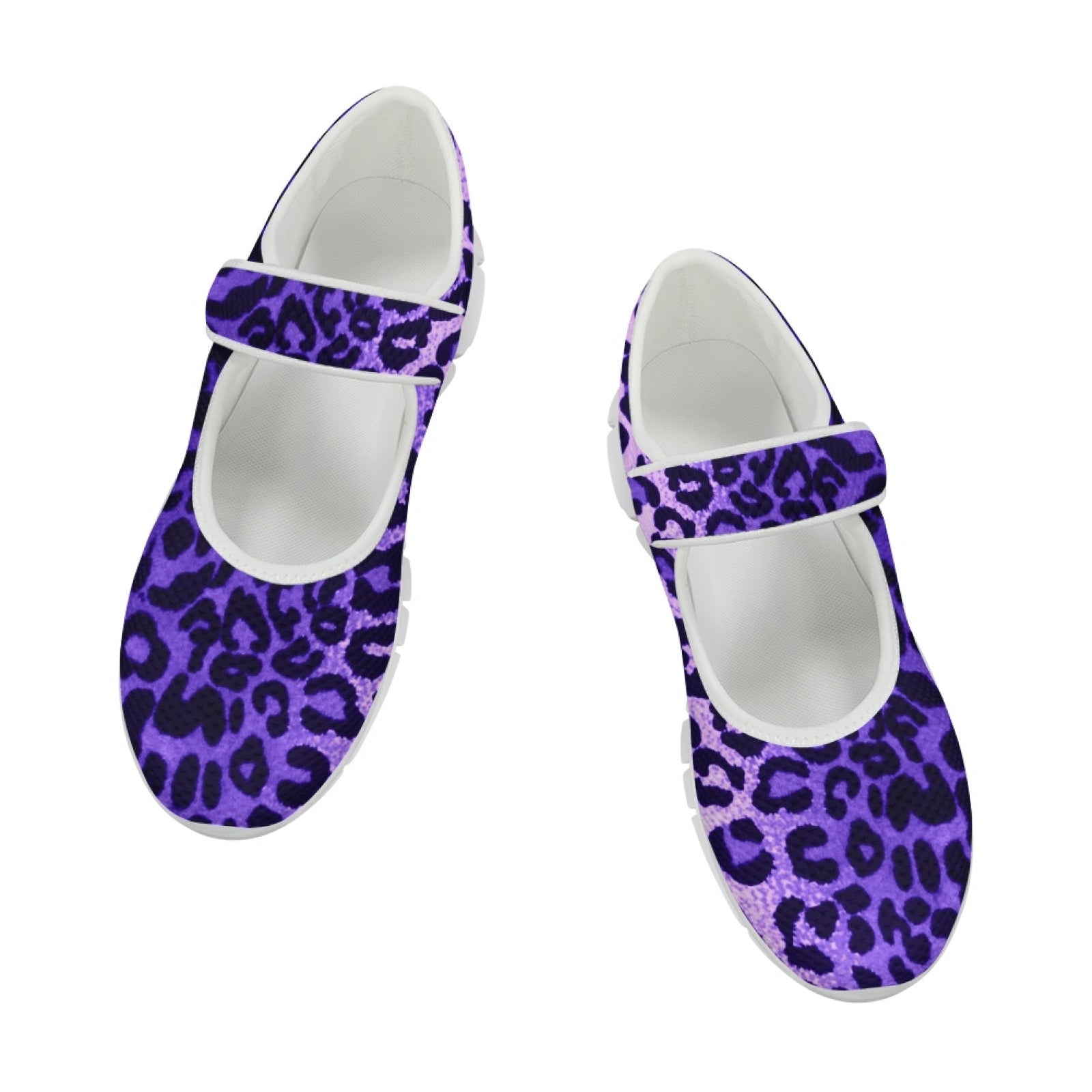 Leopard Purple - Mary Jane Shoes