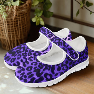 Leopard Purple - Mary Jane Shoes