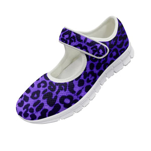 Leopard Purple - Mary Jane Shoes