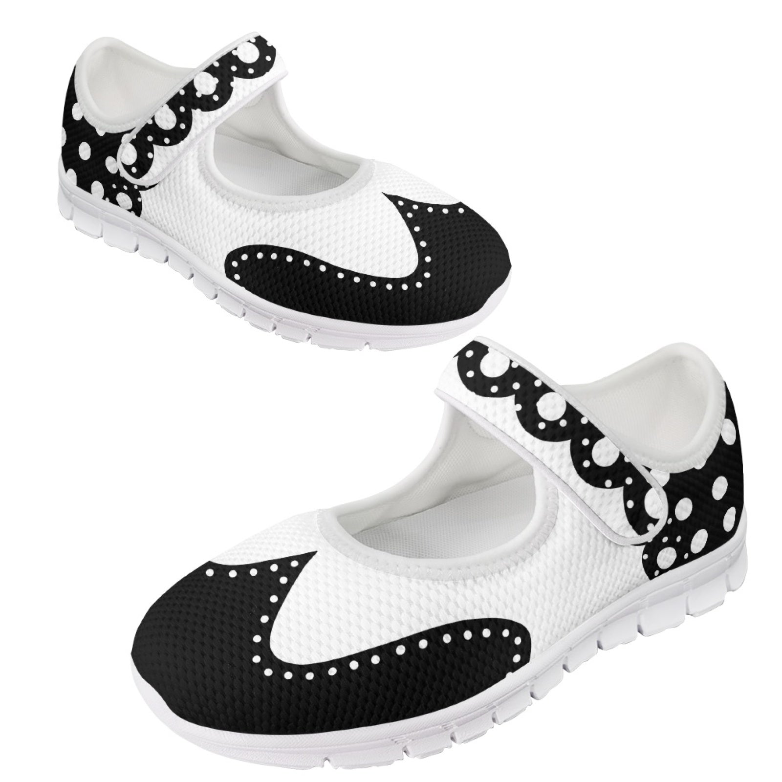 Wingtips Polkadot - Mary Jane Shoes
