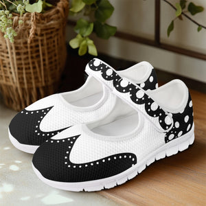 Wingtips Polkadot - Mary Jane Shoes