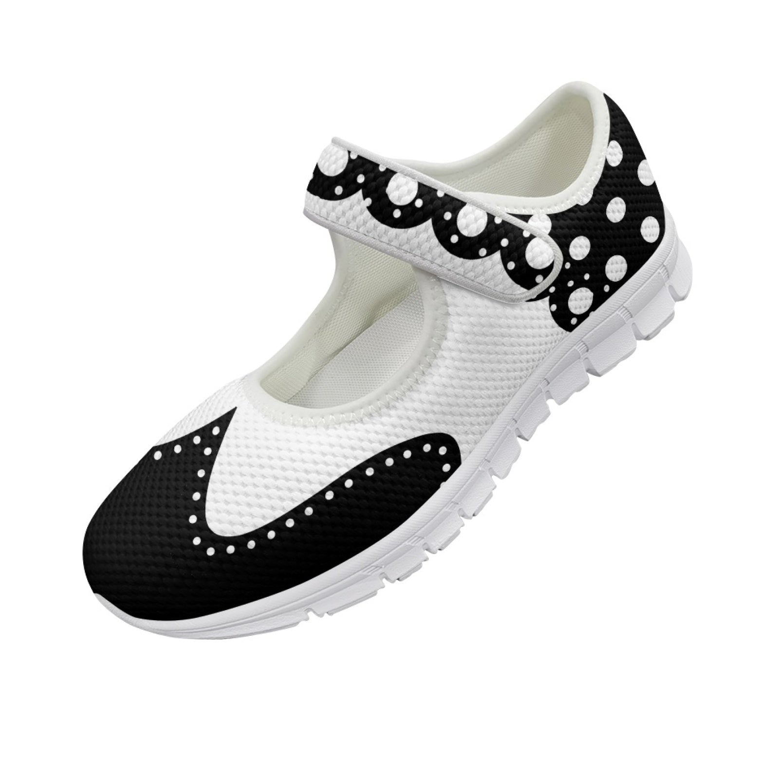Wingtips Polkadot - Mary Jane Shoes
