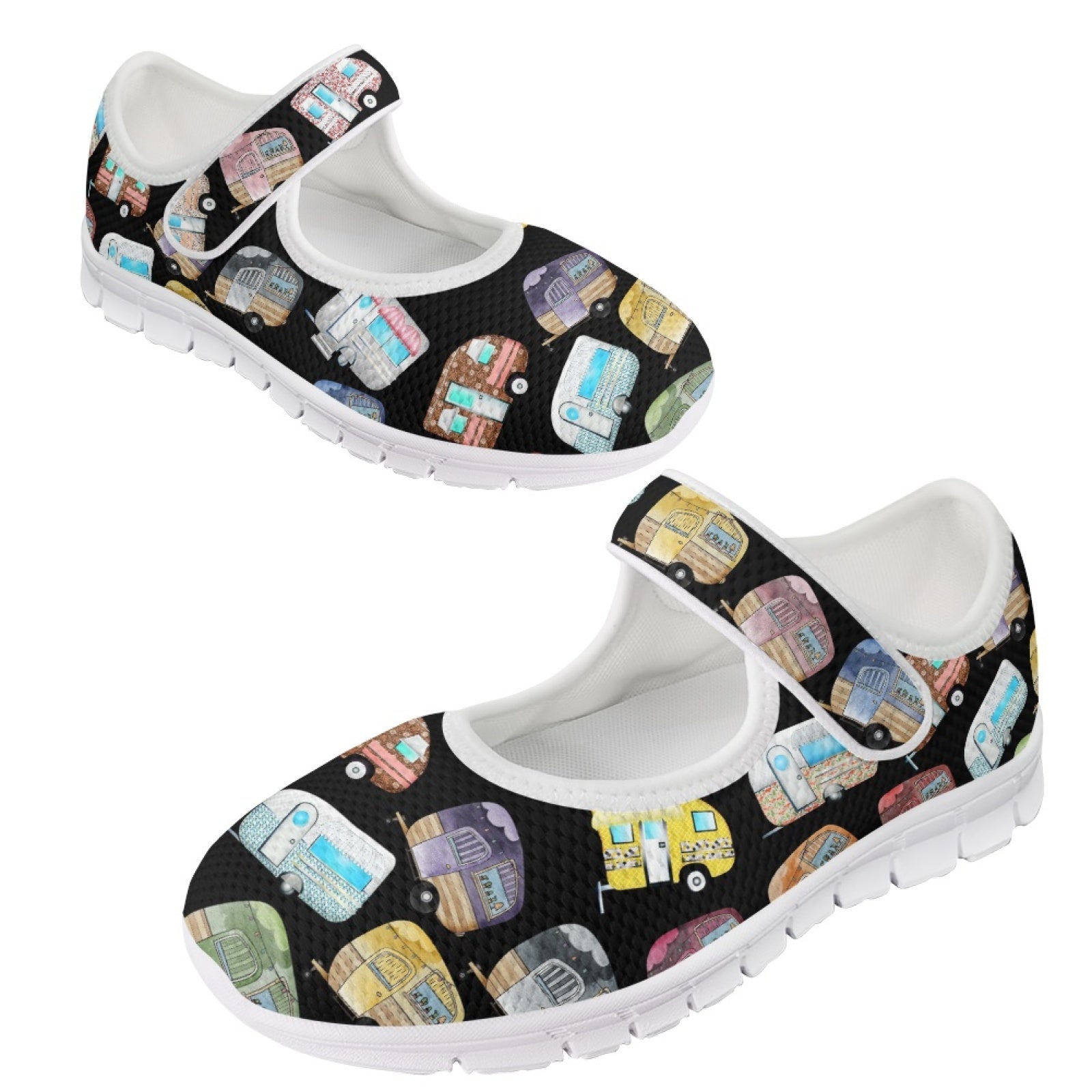 Caravans - Mary Jane Shoes
