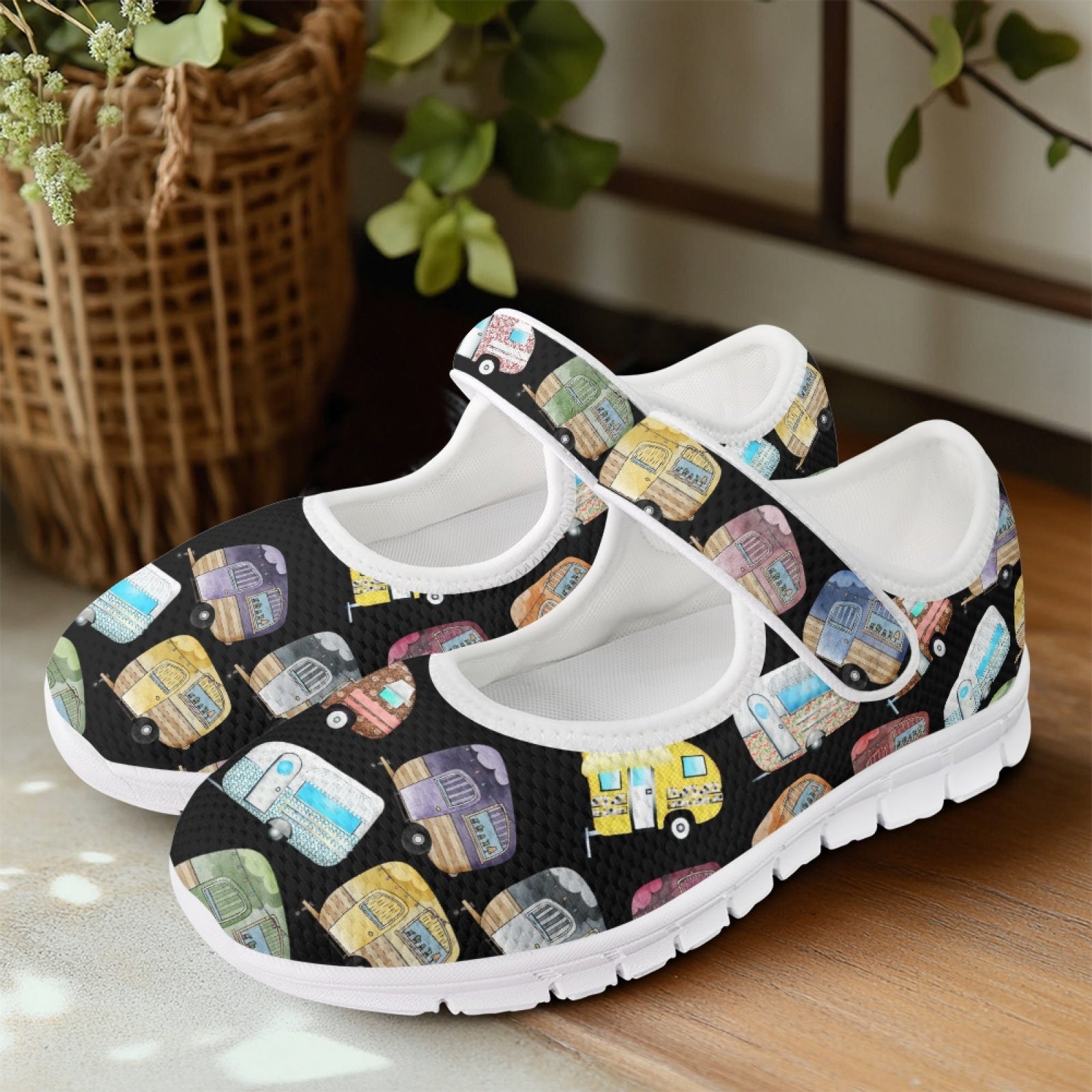 Caravans - Mary Jane Shoes