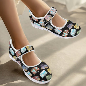 Caravans - Mary Jane Shoes