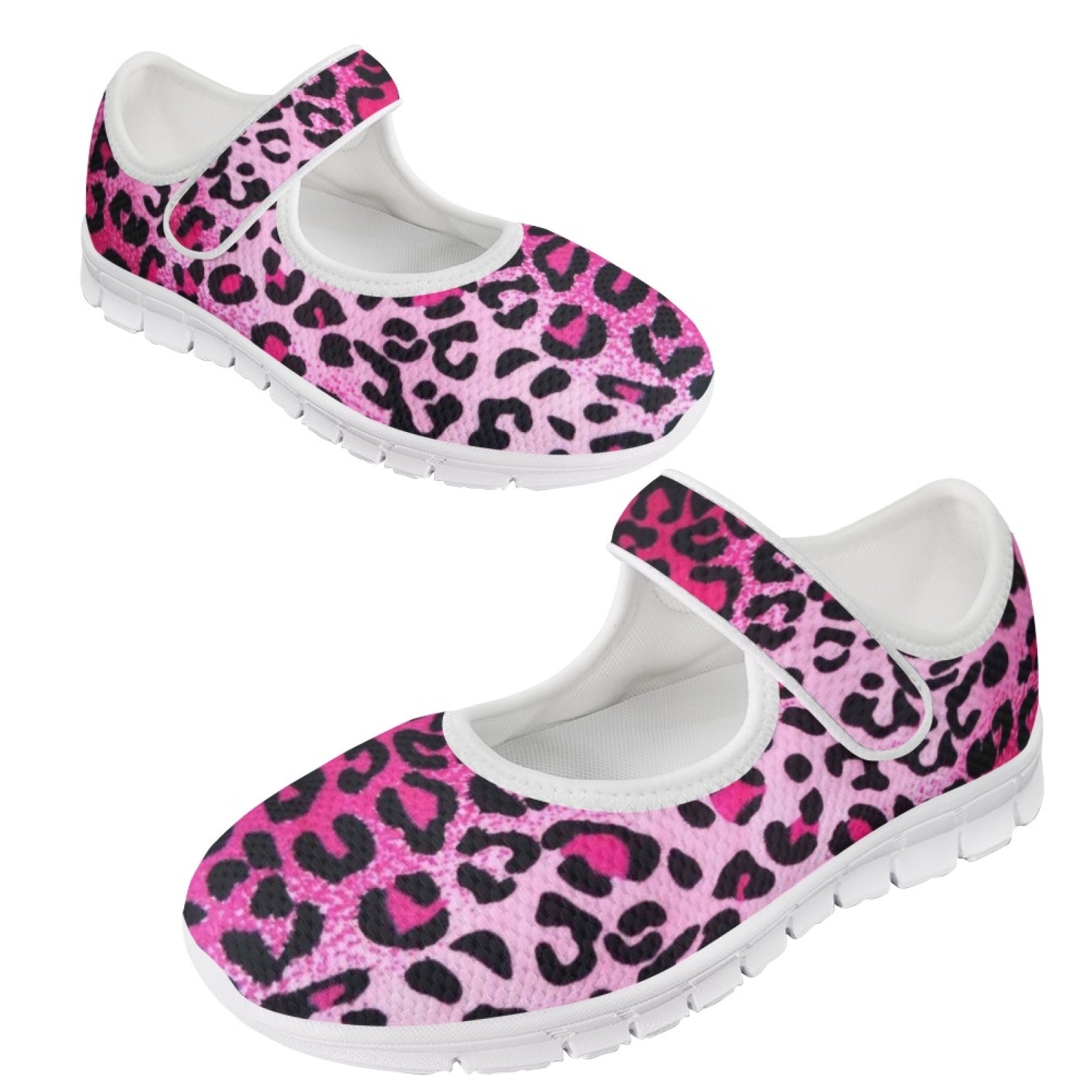 Leopard Pink - Mary Jane Shoes