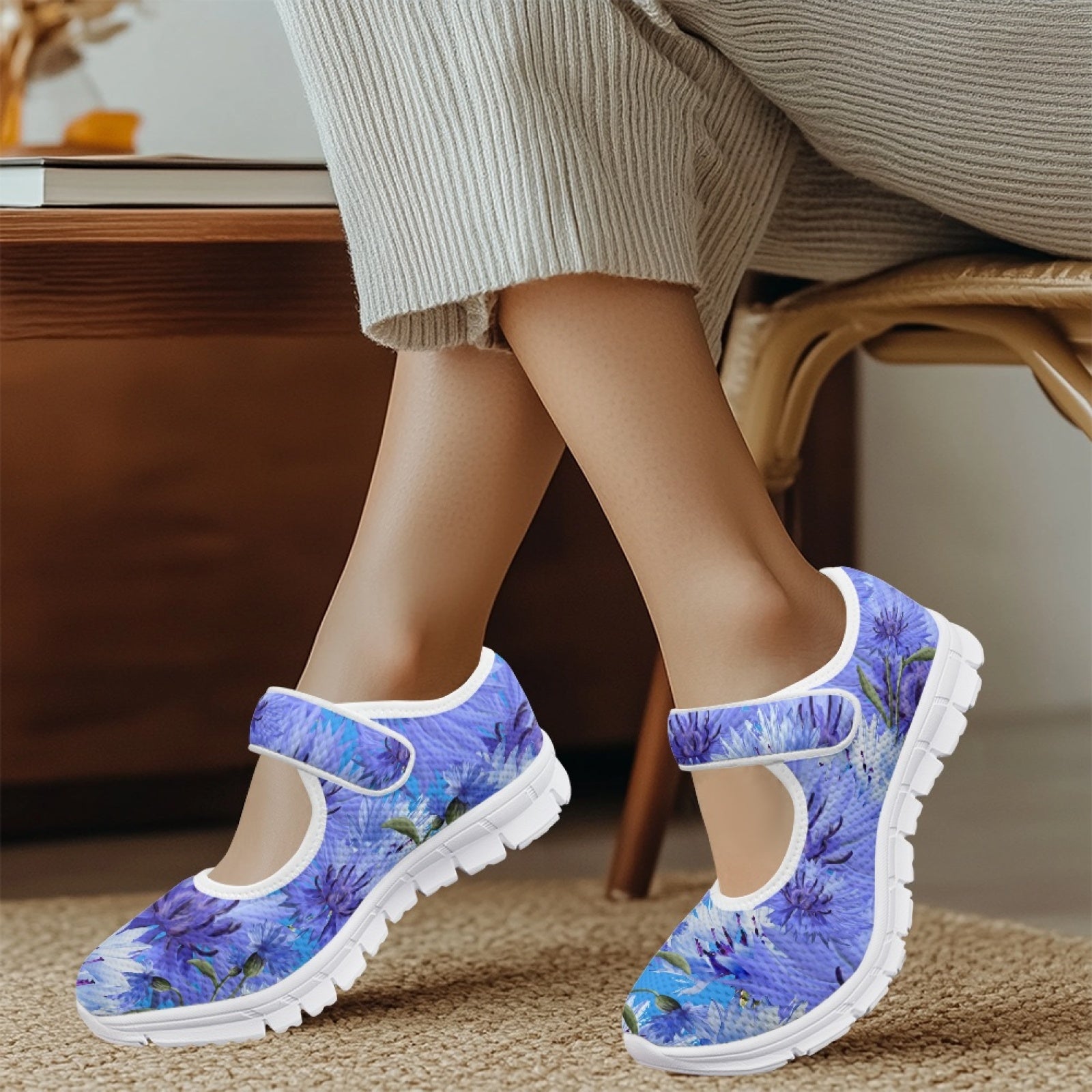 Cornflower - Mary Jane Shoes