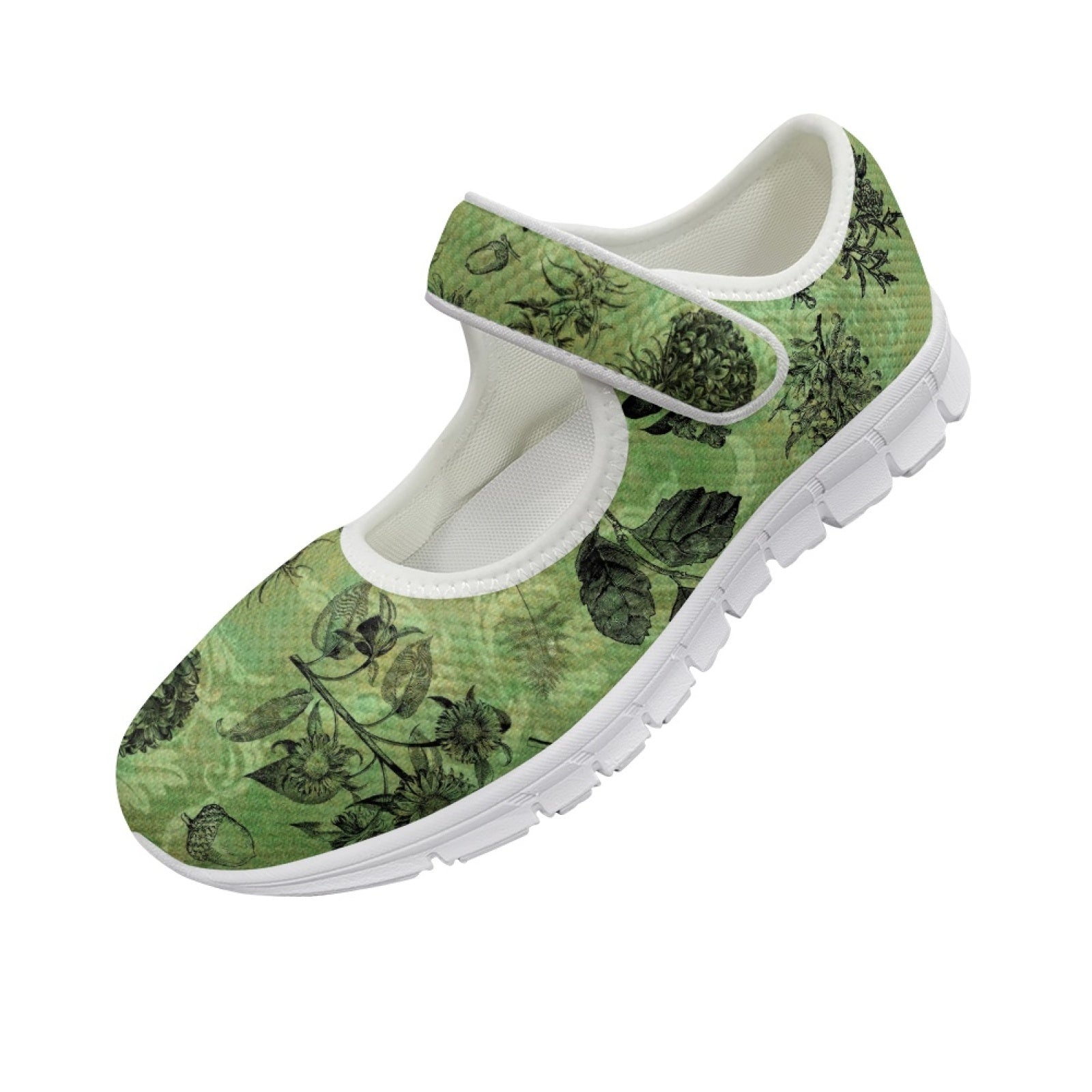 Vintage Botanical - Mary Jane Shoes