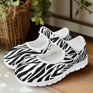 Zebra - Mary Jane Shoes