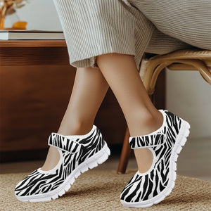 Zebra - Mary Jane Shoes