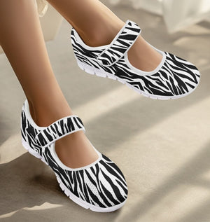 Zebra - Mary Jane Shoes