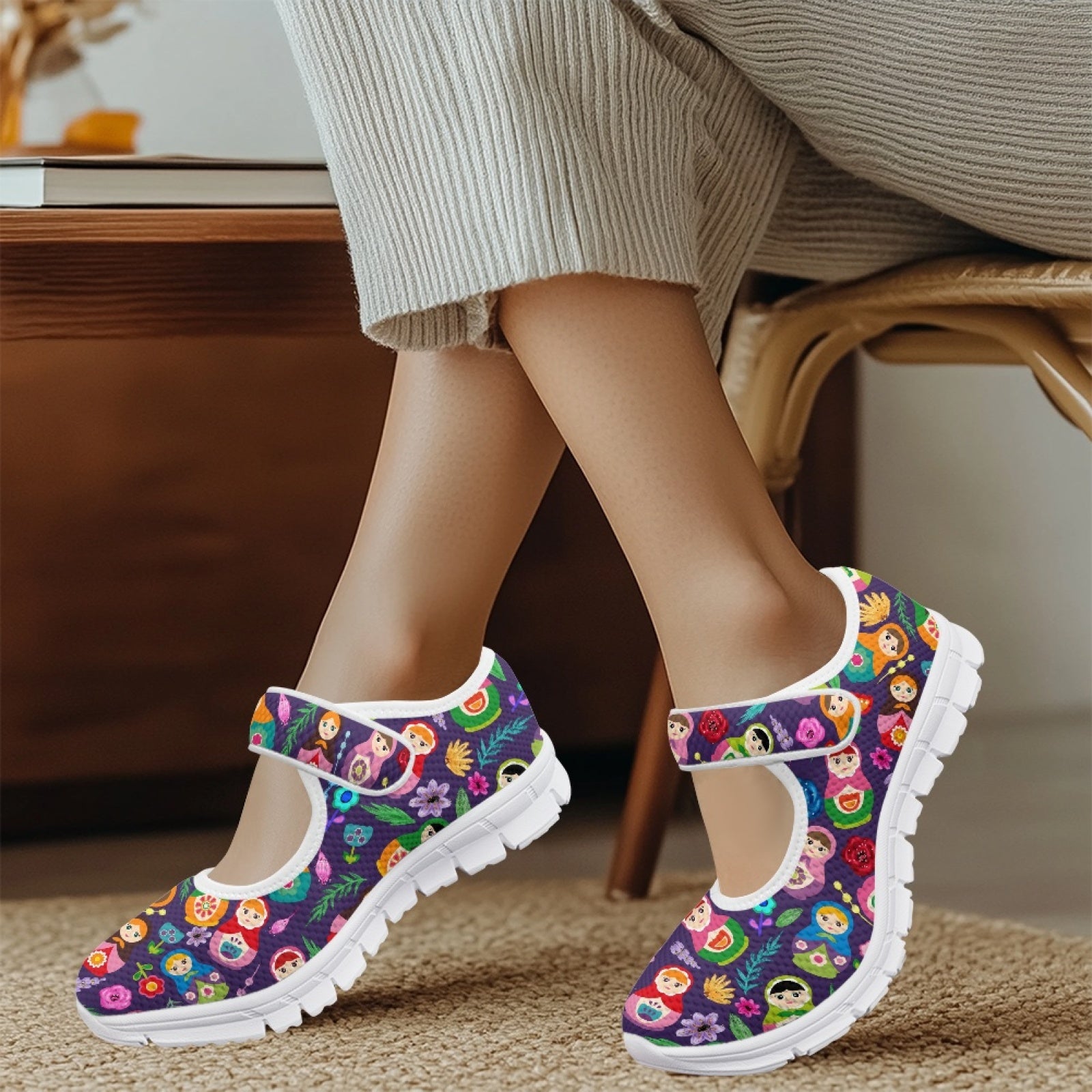 Nesting Dolls - Mary Jane Shoes