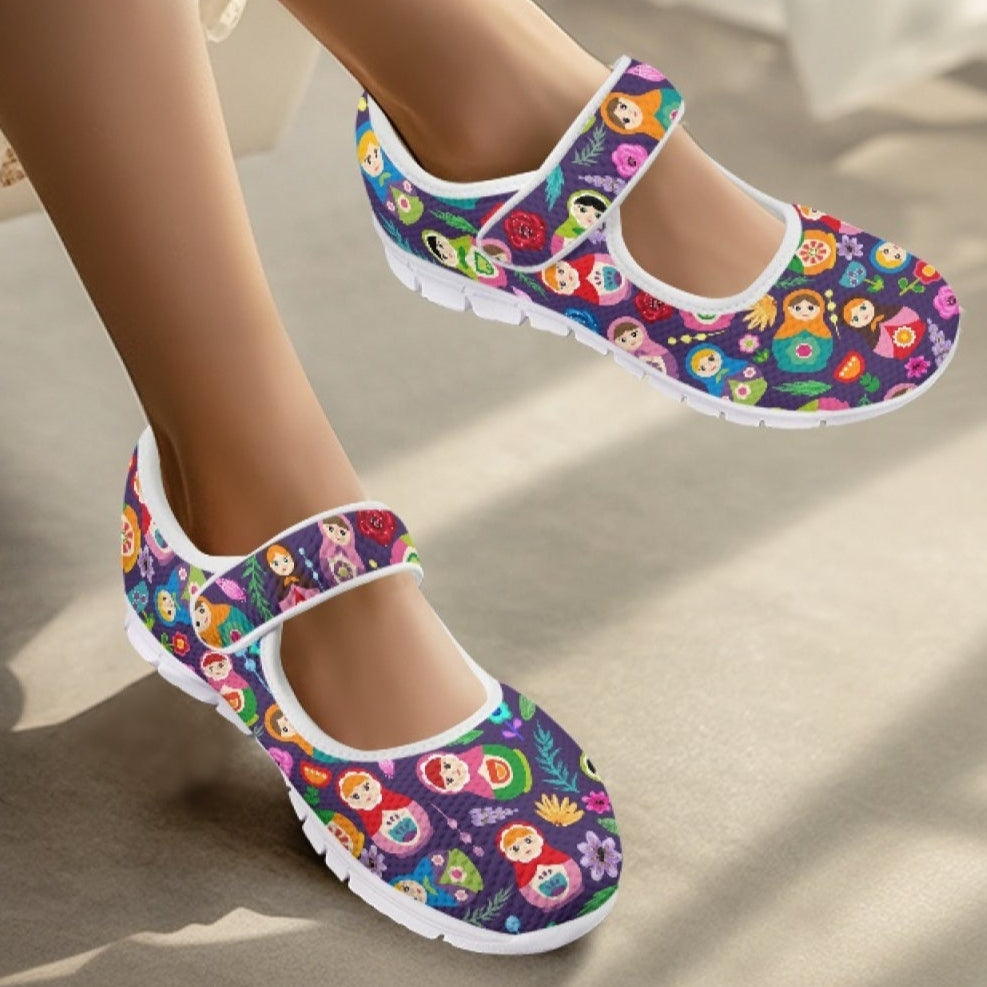 Nesting Dolls - Mary Jane Shoes