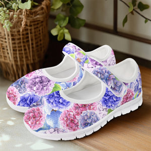 Hydrangeas - Mary Jane Shoes