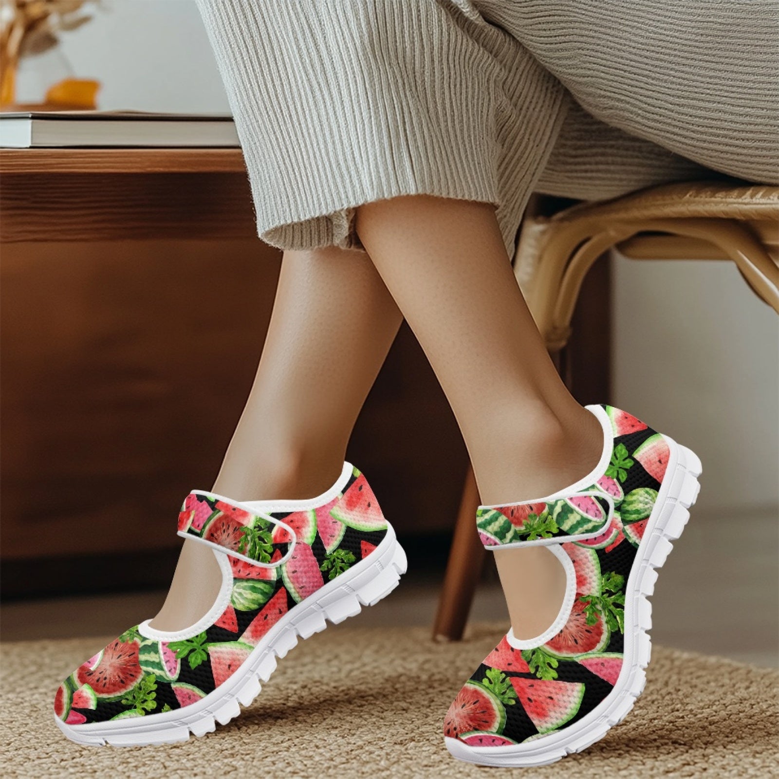 Watermelon - Mary Jane Shoes
