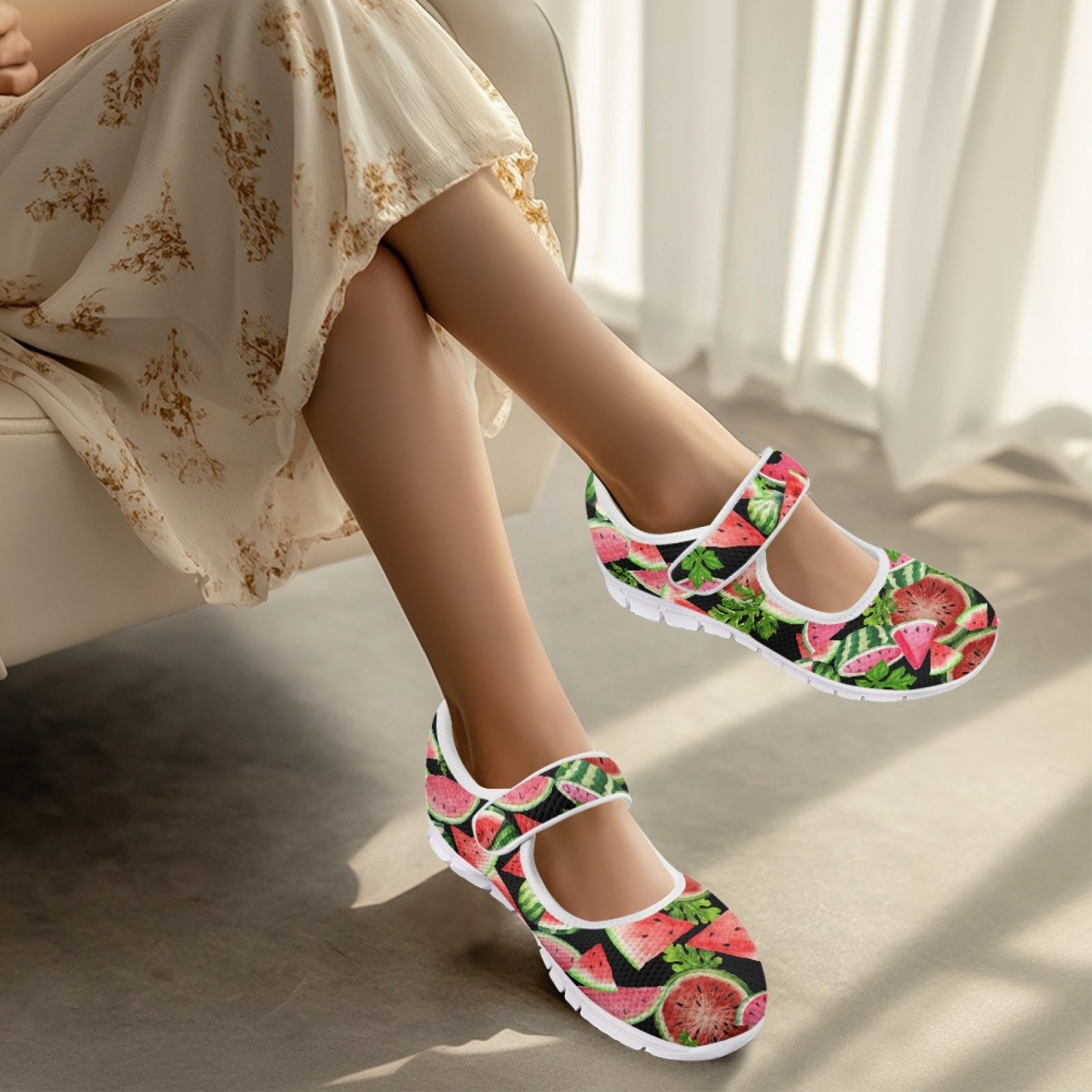 Watermelon - Mary Jane Shoes