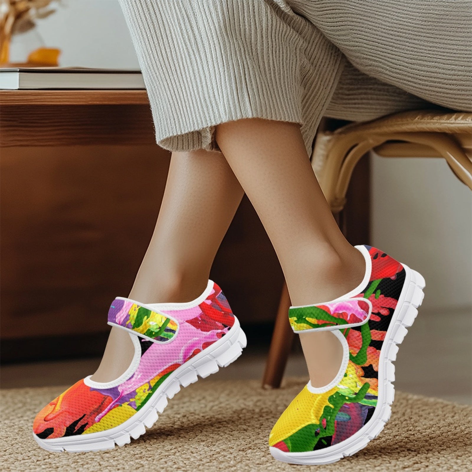 Paint Run - Mary Jane Shoes