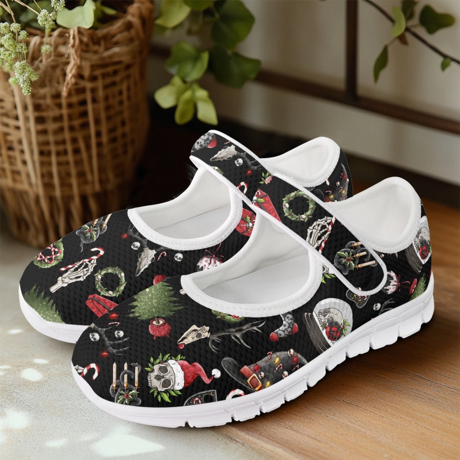 Gothic Xmas - Mary Jane Shoes