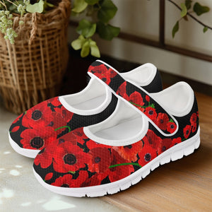 Poppies - Mary Jane Shoes