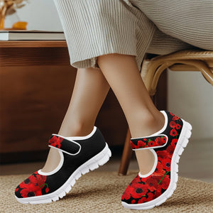 Poppies - Mary Jane Shoes