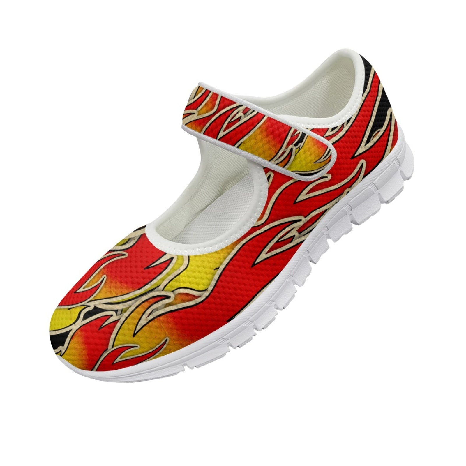 Flames - Mary Jane Shoes