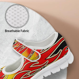 Flames - Mary Jane Shoes